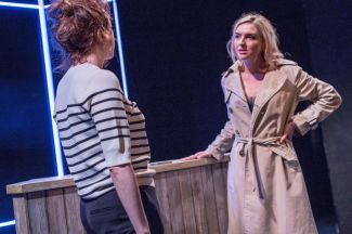 Punts, Theatre503 - Clare Lawrence Moody and Florence Roberts (courtesy of Claudia Marinaro)