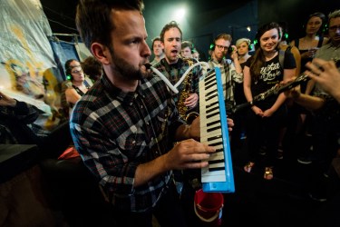 Vixen - Silent Opera - The Vaults - 27 May 2017 Director - Daisy Evans Musical Director - Stephen Higgins Original Music - Leos Janacek Designer - Kitty Callister Lighting Designer - Mark Burns Cast includes Robin Bailey, Tim Dickinson, Ivan Ludlow, Ros