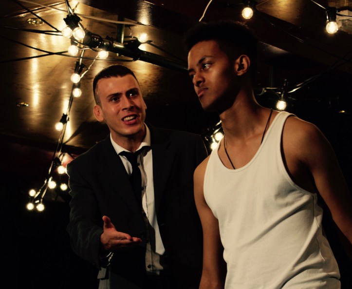 Rhys Yates (Simeon) & Nebiu Samuel (Darren)