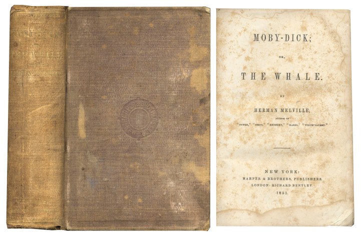 First Edition Moby Dick